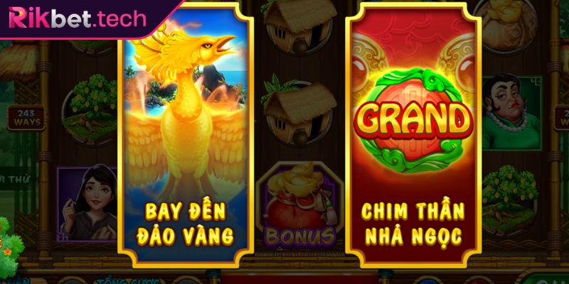 Nổ Hũ Ăn Khế Trả Vàng RIKBET Với Trải Nghiệm Slot Độc Đáo 2 Tính năng đặc sắc khi chơi slot Ăn Khế Trả Vàng RIKBET