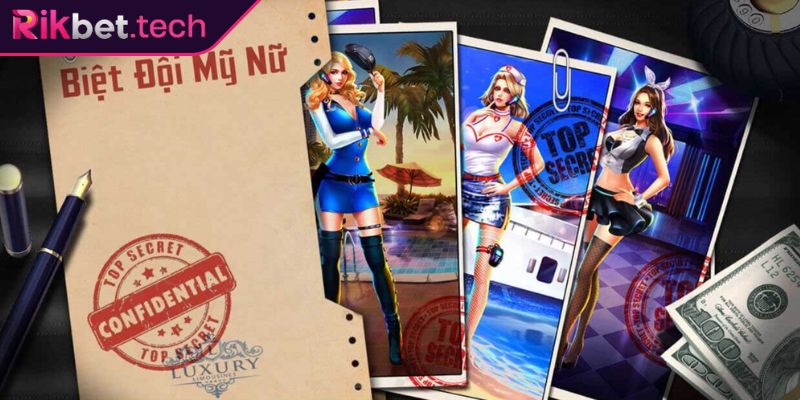 Nổ Hũ Biệt Đội Mỹ Nữ RIKVIP - Trải Nghiệm Cơ Hội Trúng Lớn 1 Giới thiệu game nổ hũ Biệt Đội Mỹ Nữ RIKVIP