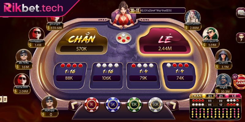 Xóc Đĩa Tứ Linh RIKBET Bí Quyết Chinh Phục Thưởng Hấp Dẫn 3 Cược gấp thếp lãi mẹ đẻ lãi con
