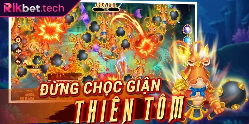 Bắn cá Tây Du Ký Rikbet - Game Thần Thoại Đầy Kịch Tính 2 Tận dụng vũ khí đặc biệt